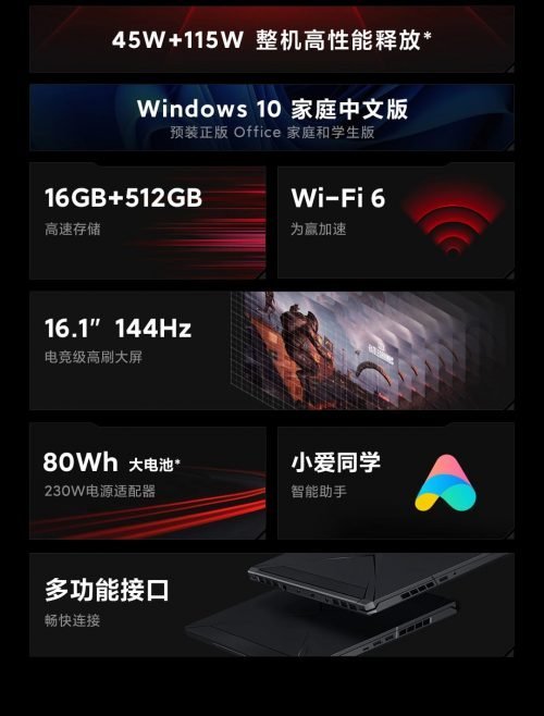 Portátil Xiaomi Redmi G (2021) - Imagen 19