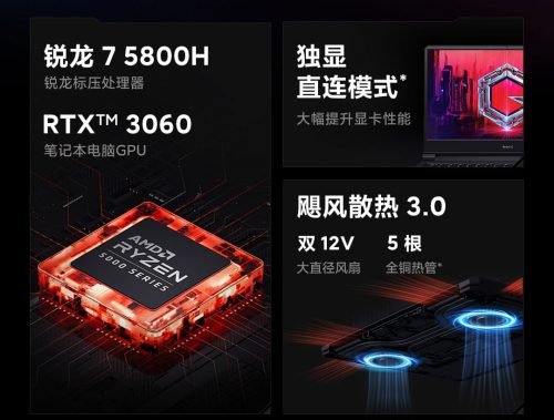 Portátil Xiaomi Redmi G (2021) - Imagen 21