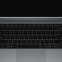 Teclado completo retroiluminado y touchpad amplio del Xiaomi Redmibook 14 (2026) vista cenital
