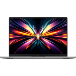 Portátil Xiaomi Redmibook 16 (2026), vista frontal con pantalla 16 pulgadas y chasis plata aluminio