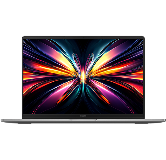 Portátil Xiaomi Redmibook 16 (2026), vista frontal con pantalla 16 pulgadas y chasis plata aluminio