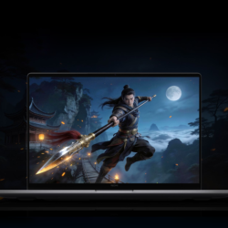 Pantalla 16 pulgadas 3,2K del Xiaomi Redmibook 16 Pro 2026 mostrando contenido gráfico intensivo